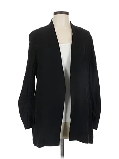Pre-owned Halogen Kimono In Black