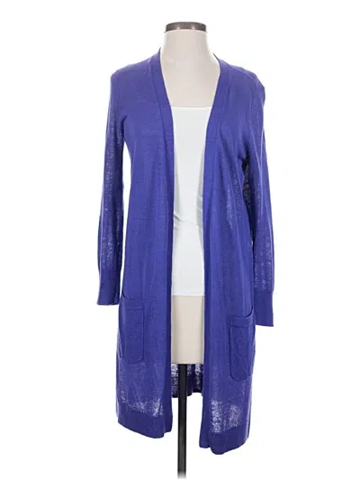 Pre-owned Halogen Kimono In Blue