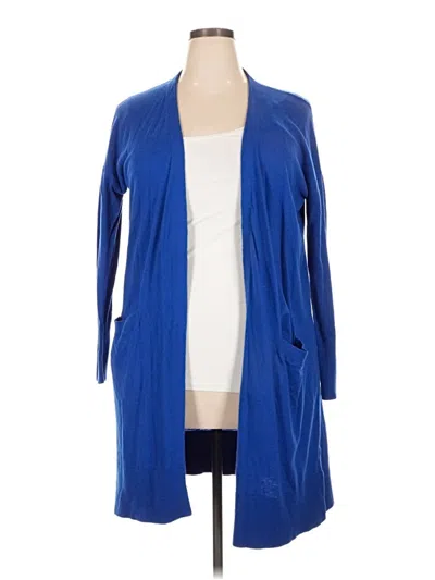 Pre-owned Halogen Kimono In Blue