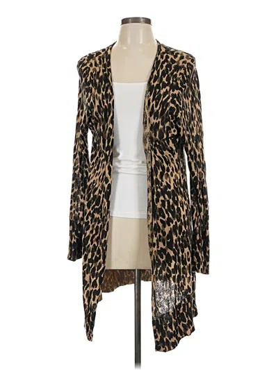 Pre-owned Halogen Kimono In Brown