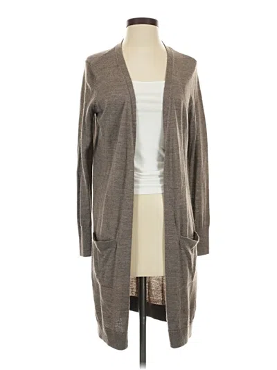 Pre-owned Halogen Kimono In Gray