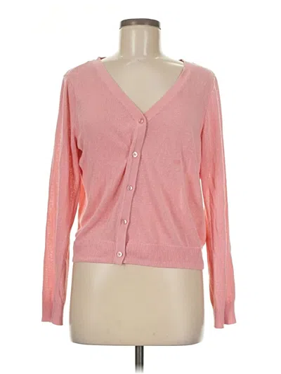 Pre-owned Halogen Kimono In Pink