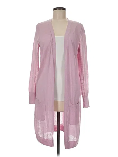 Pre-owned Halogen Kimono In Pink