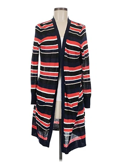 Pre-owned Halogen Kimono In Red