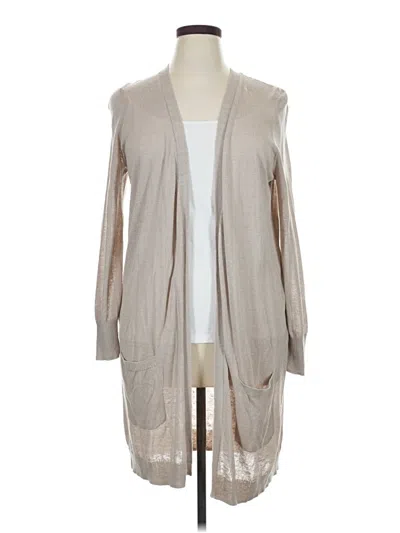 Pre-owned Halogen Kimono In Tan
