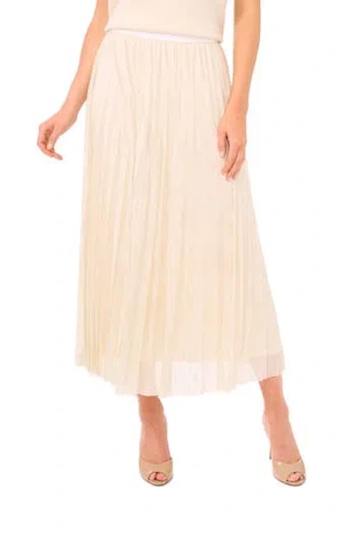 Halogen ® Metallic Pleated Skirt In Gold