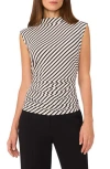 Halogen ® Mock Neck Sleeveless Top In Cobblestone