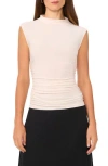 Halogen ® Mock Neck Sleeveless Top In Silver Birch