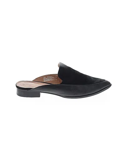 Pre-owned Halogen Mule/clog In Black