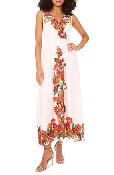 Halogen ® Open Back Sleeveless Maxi Dress In White