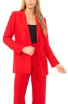 Halogen ® Open Front Blazer In Red