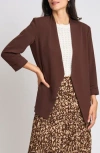 Halogen ® Open Front Blazer In Multi