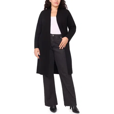 Halogen ® Open Front Longline Cardigan In Black