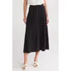 Halogen ® Paneled Midi Skirt In Rich Black
