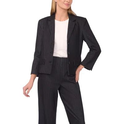 Halogen ® Pinstripe Blazer In Black
