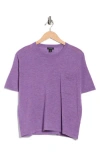 Halogen ® Pocket T-shirt In Purple