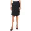 Halogen ® Print Ponte Pencil Skirt In Black