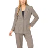 Halogen ® Print Single Button Blazer In Gold