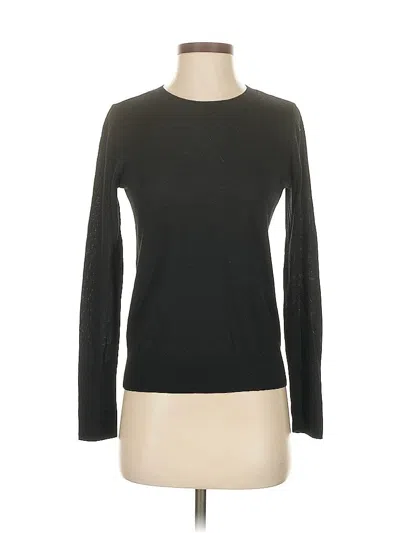 Pre-owned Halogen Pullover Sweater In Black