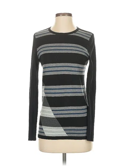 Pre-owned Halogen Pullover Sweater In Black