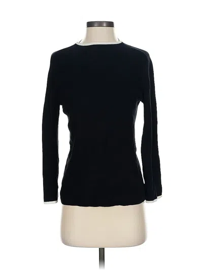 Pre-owned Halogen Pullover Sweater In Black