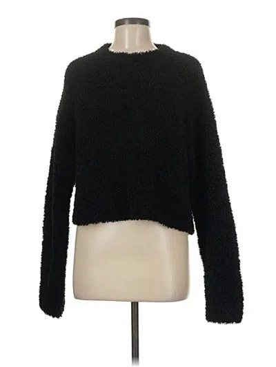 Pre-owned Halogen Pullover Sweater In Black