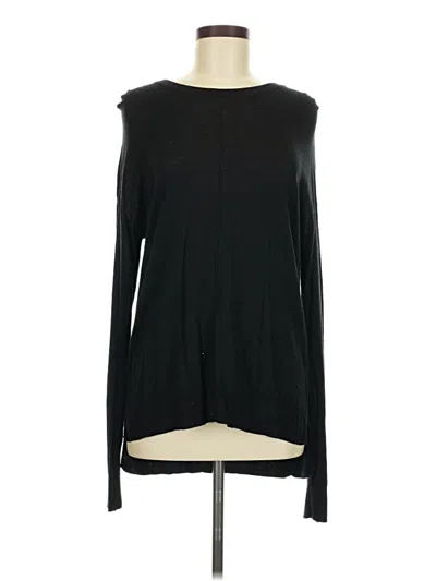 Pre-owned Halogen Pullover Sweater In Black