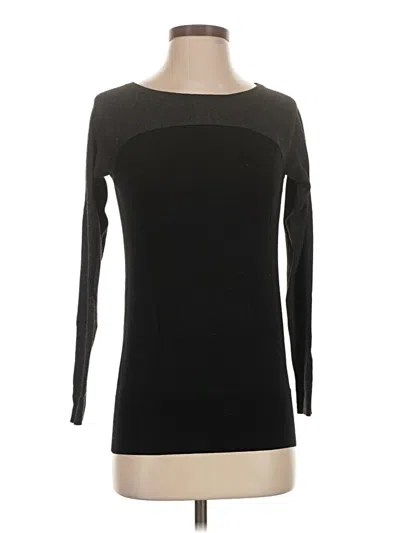 Pre-owned Halogen Pullover Sweater In Black