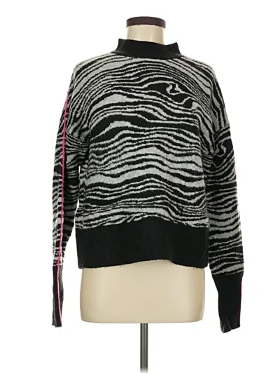 Pre-owned Halogen Pullover Sweater In Black