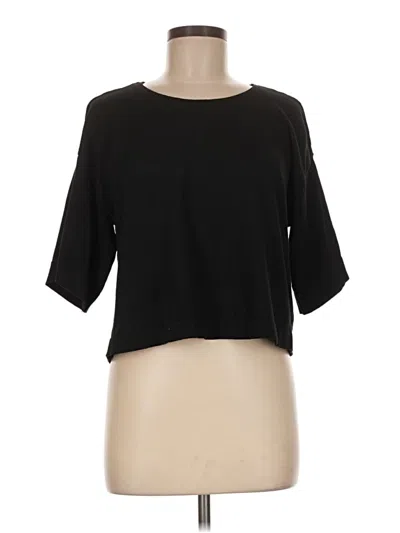 Pre-owned Halogen Pullover Sweater In Black