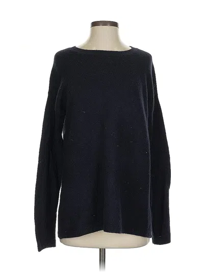 Pre-owned Halogen Pullover Sweater In Blue