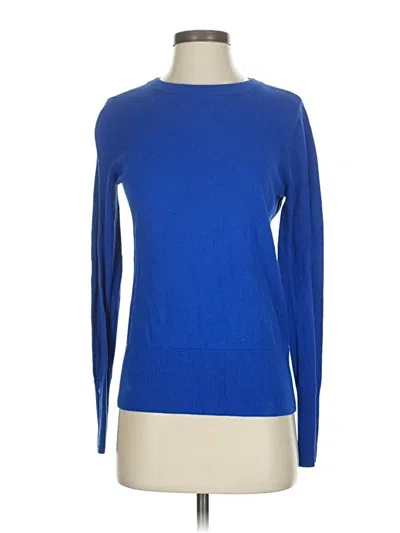 Pre-owned Halogen Pullover Sweater In Blue