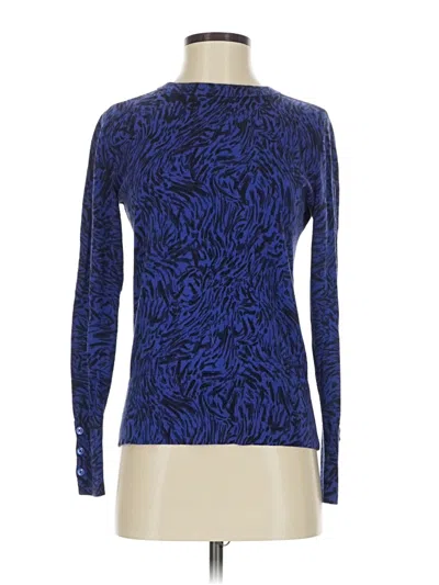 Pre-owned Halogen Pullover Sweater In Blue