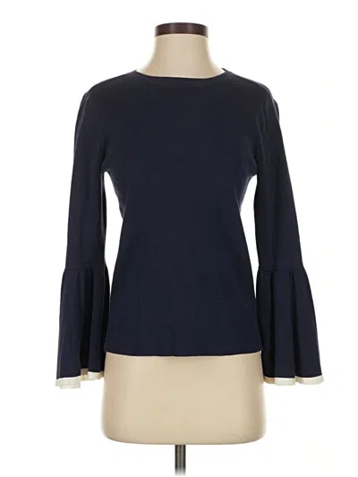 Pre-owned Halogen Pullover Sweater In Blue