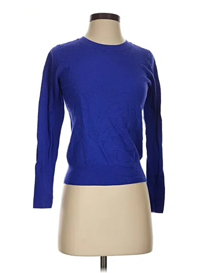 Pre-owned Halogen Pullover Sweater In Blue