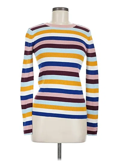 Pre-owned Halogen Pullover Sweater In Blue