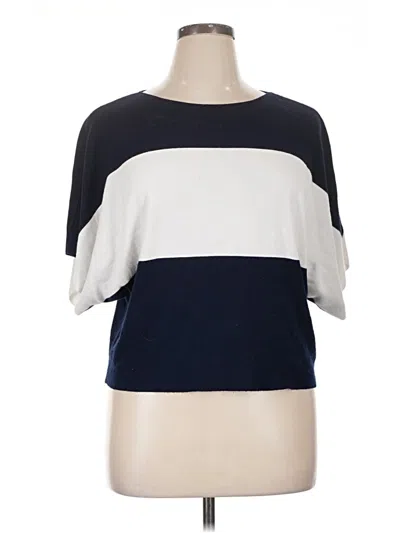 Pre-owned Halogen Pullover Sweater In Blue