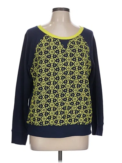 Pre-owned Halogen Pullover Sweater In Blue