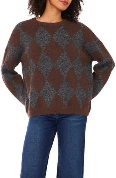 Halogen ® Pullover Sweater In Brown