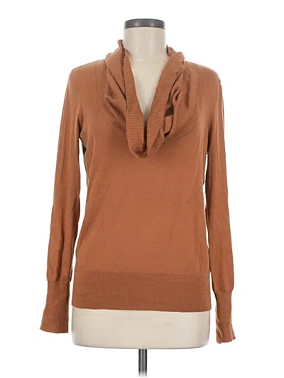 Pre-owned Halogen Pullover Sweater In Brown