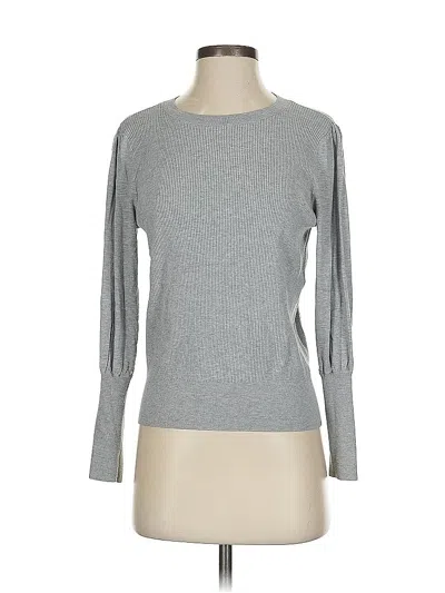 Pre-owned Halogen Pullover Sweater In Gray