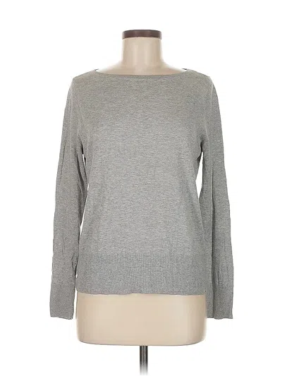 Pre-owned Halogen Pullover Sweater In Gray