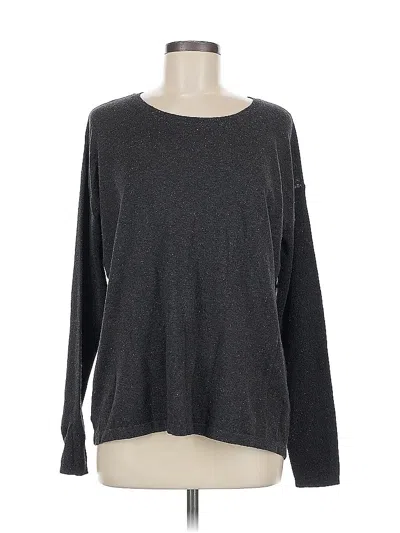 Pre-owned Halogen Pullover Sweater In Gray