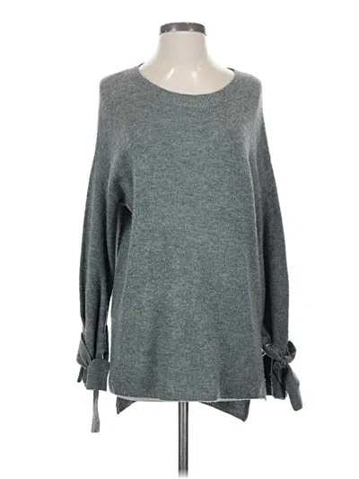 Pre-owned Halogen Pullover Sweater In Gray
