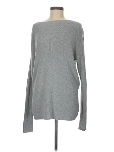 Pre-owned Halogen Pullover Sweater In Gray