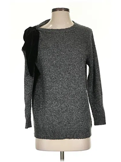 Pre-owned Halogen Pullover Sweater In Gray