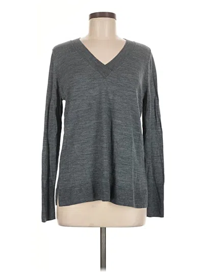 Pre-owned Halogen Pullover Sweater In Gray