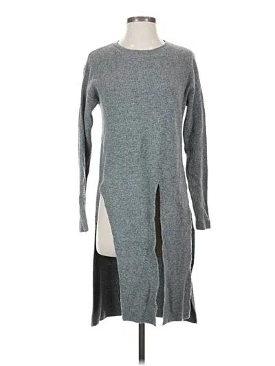 Pre-owned Halogen Pullover Sweater In Gray