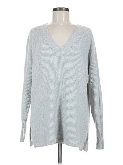 Pre-owned Halogen Pullover Sweater In Gray