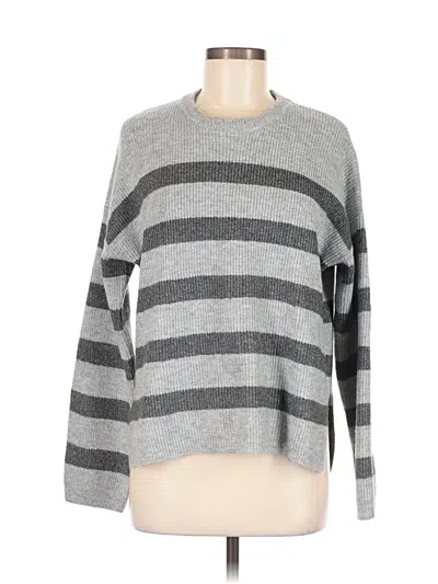 Pre-owned Halogen Pullover Sweater In Gray